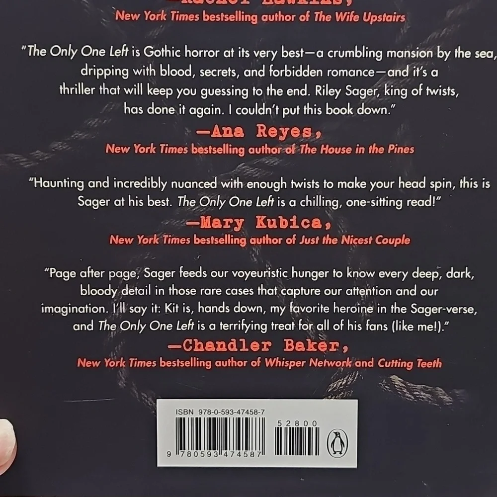 riley sager bought cover